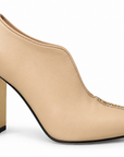 Embroidered Gold Heel