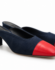 Penny Denim Pumps