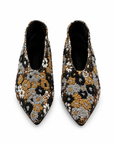 Floral Beaded Bootie