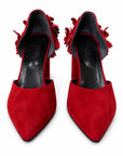 La Rosa Suede Heels
