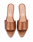 Snake Pattern Heels