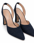 Dark Denim Pumps