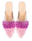 Cotton Candy Suede Slippers