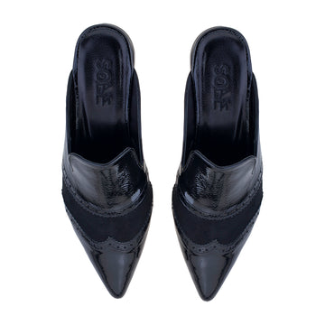 Courtroom Patent Leather Slippers