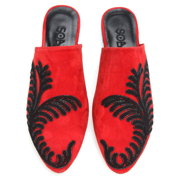 Fez Suede Slippers