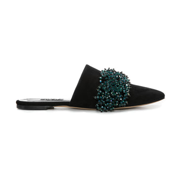 "Night Out" Suede Slippers
