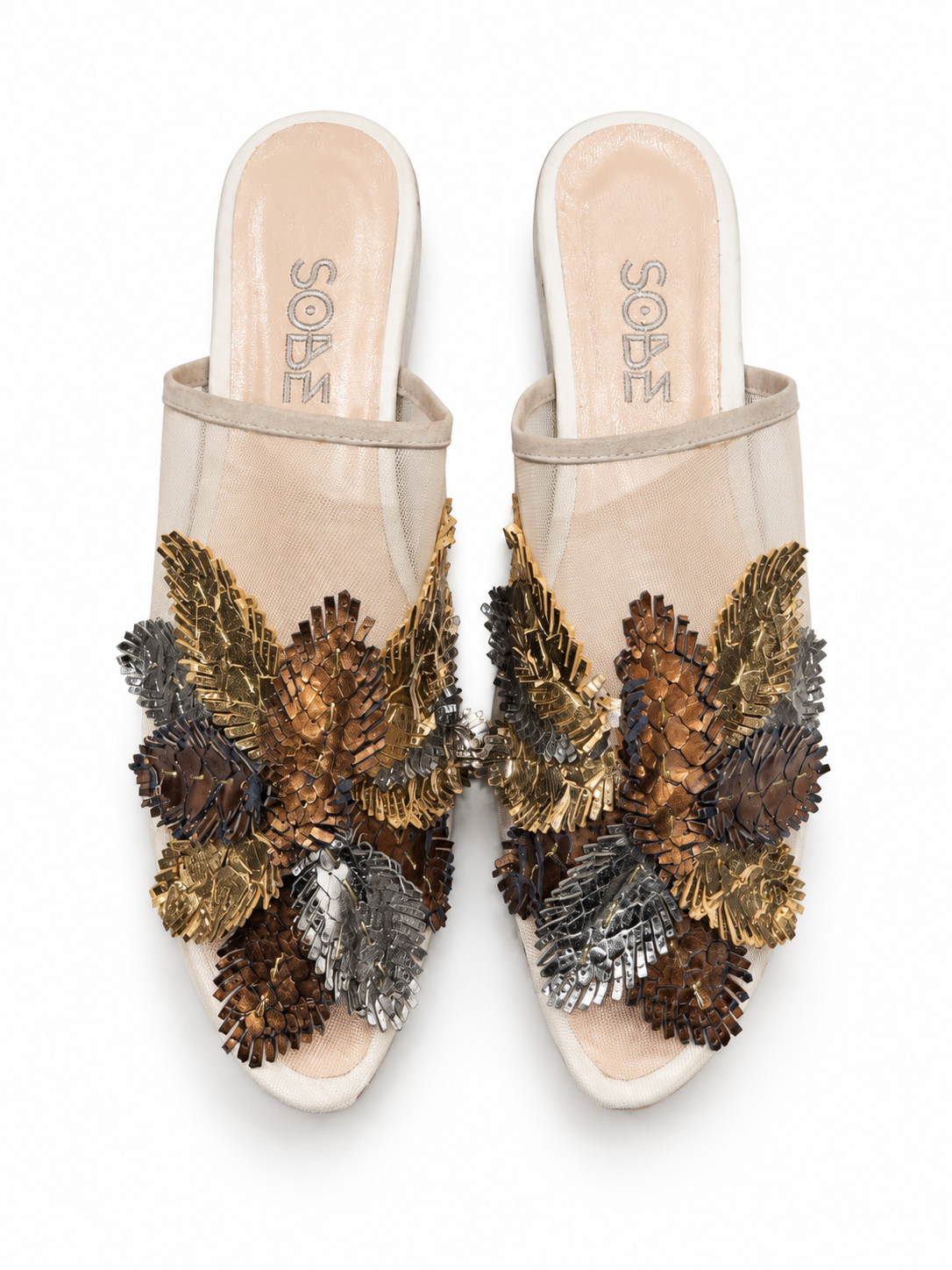 Autumn Transparent slippers