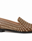 Gold Embroidered Moccasin