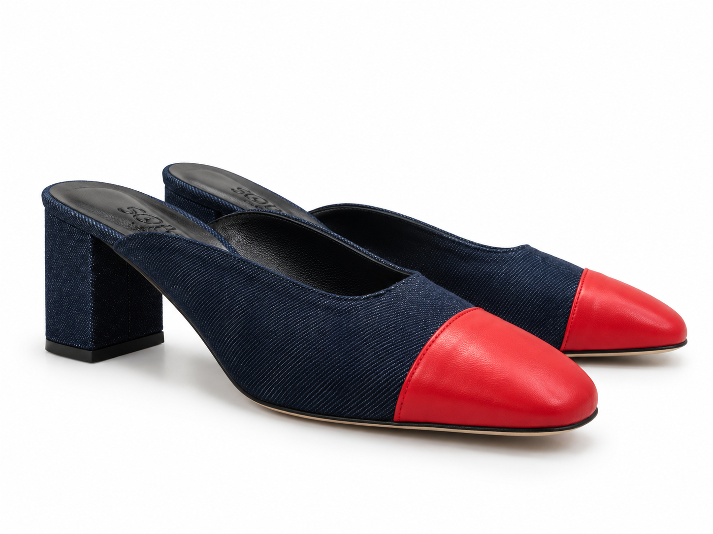 Penny Denim Pumps