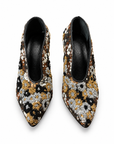 Floral Beaded Heels