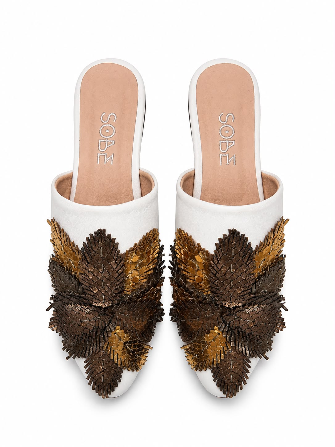 Autumn Leather Slippers