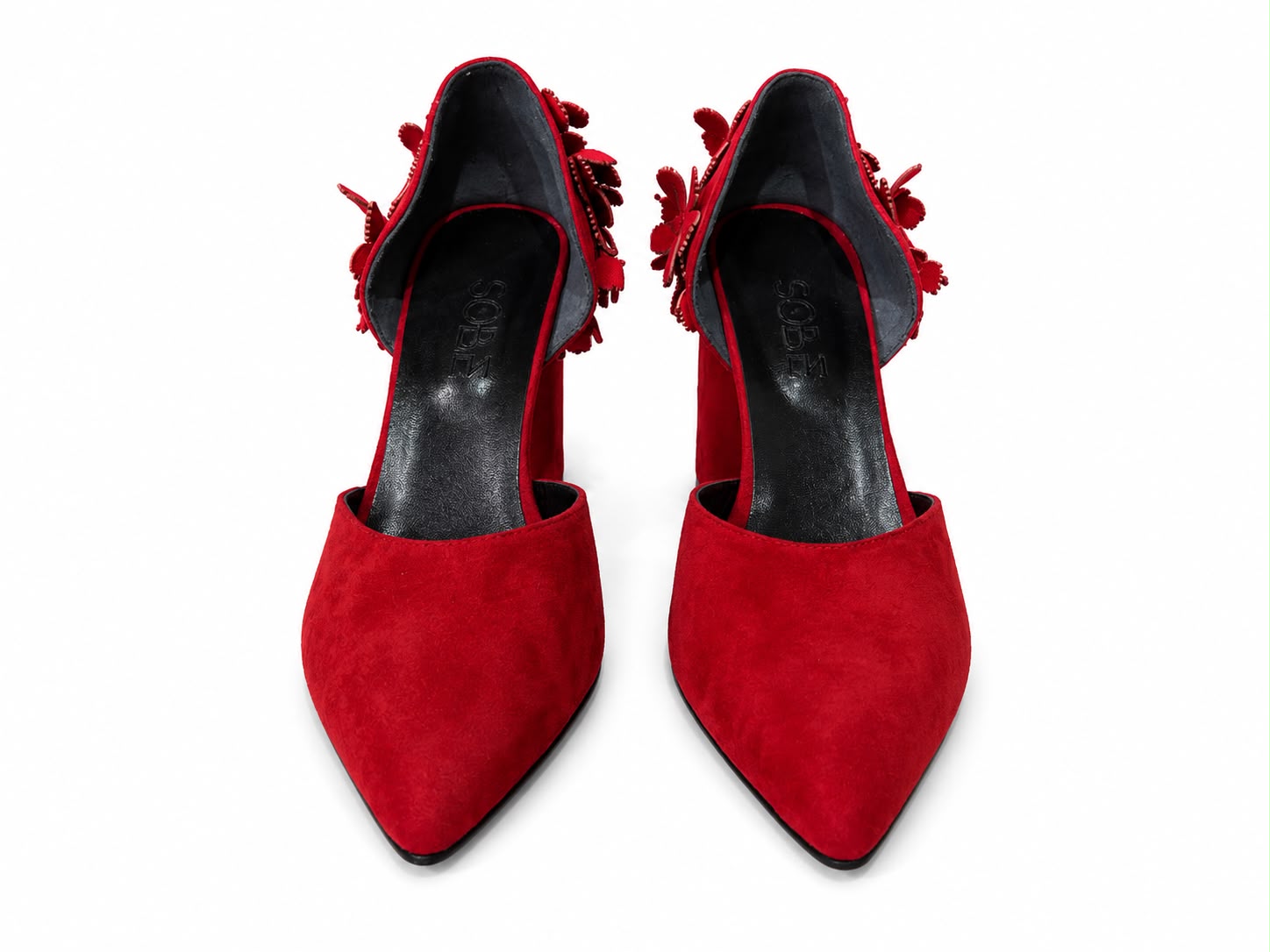 La Rosa Suede Heels