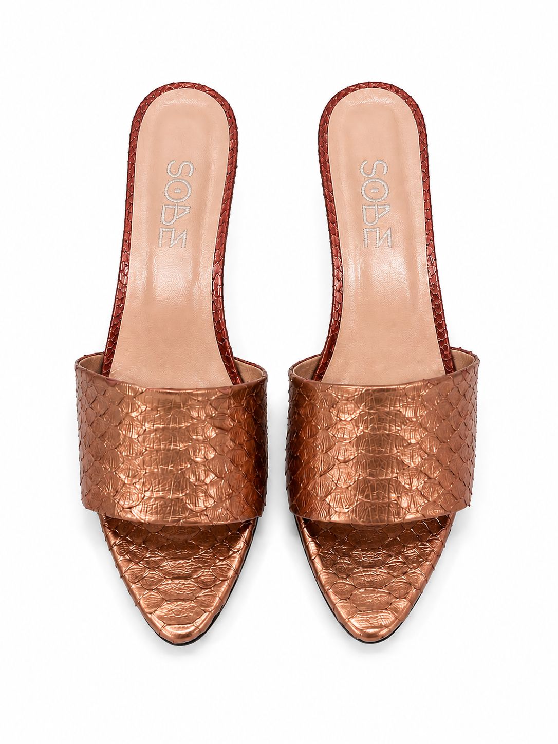 Snake Pattern Heels