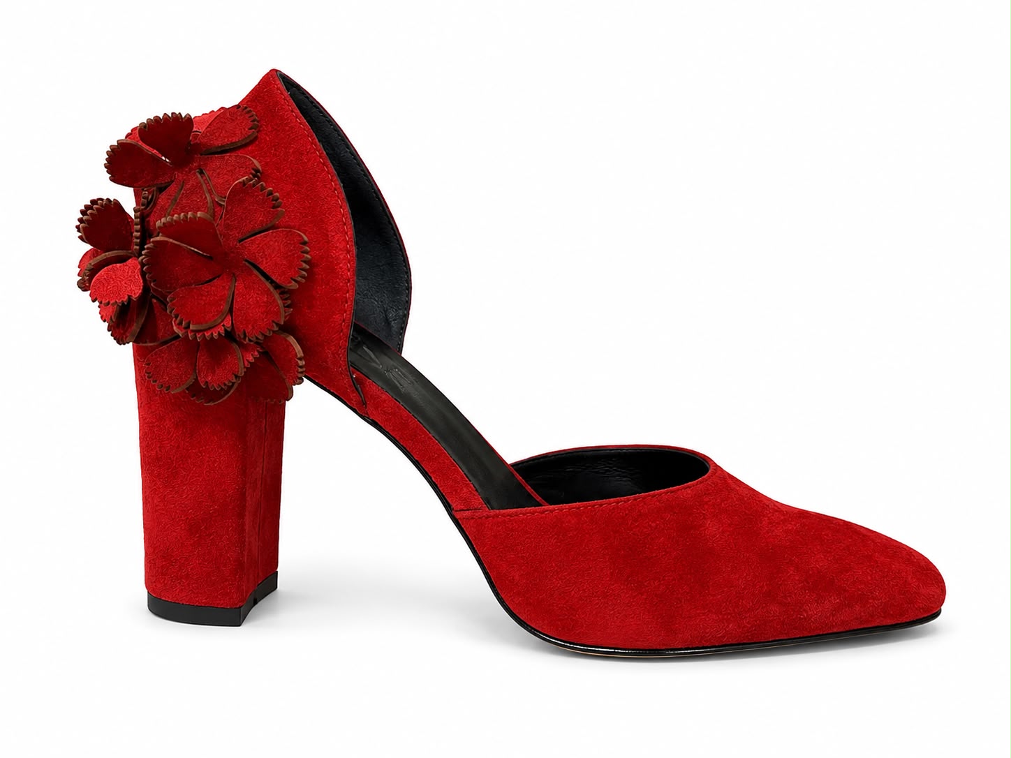 La Rosa Suede Heels