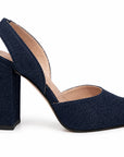 Dark Denim Pumps