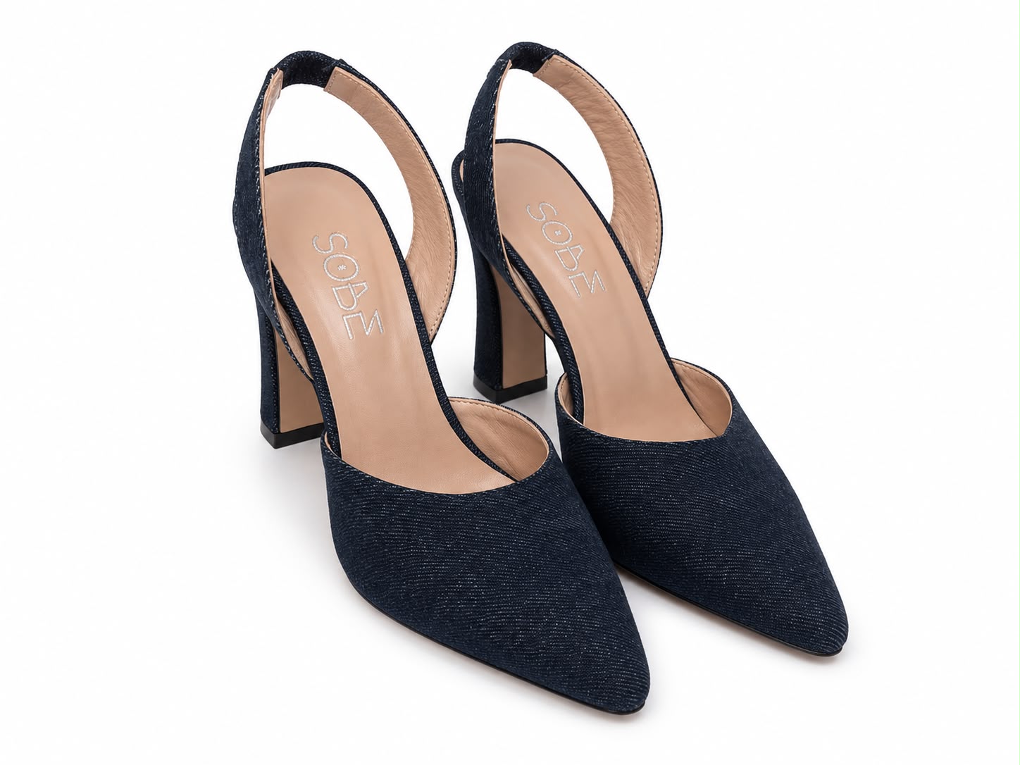 Dark Denim Pumps