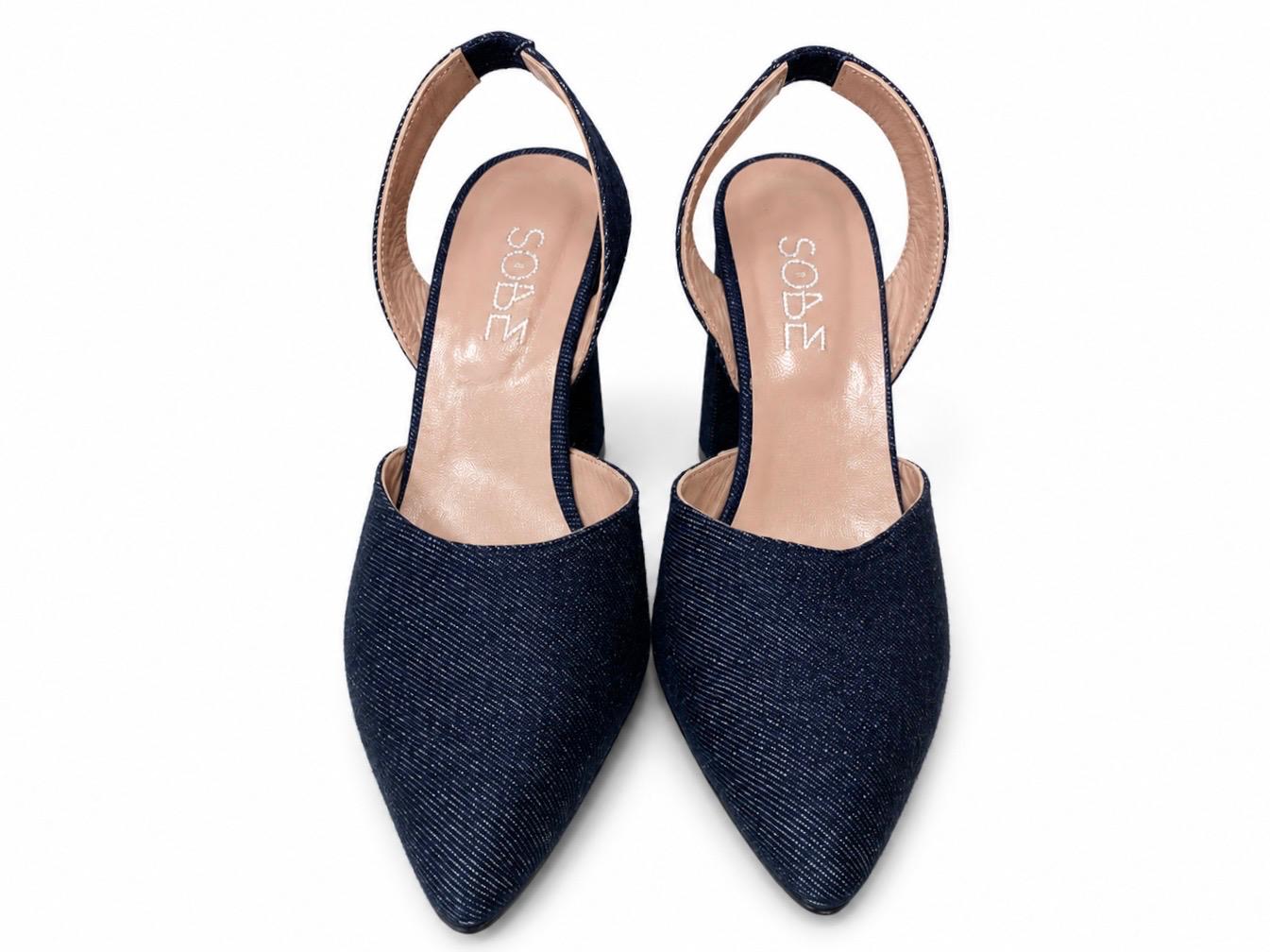 Dark Denim Pumps