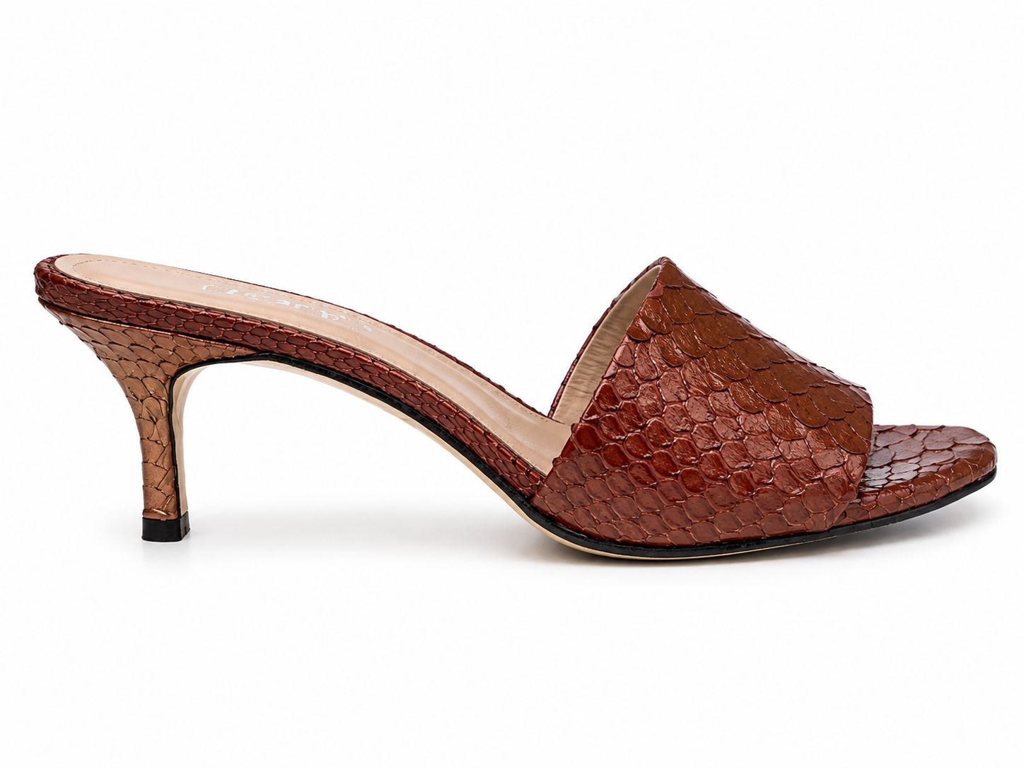 Snake Pattern Heels