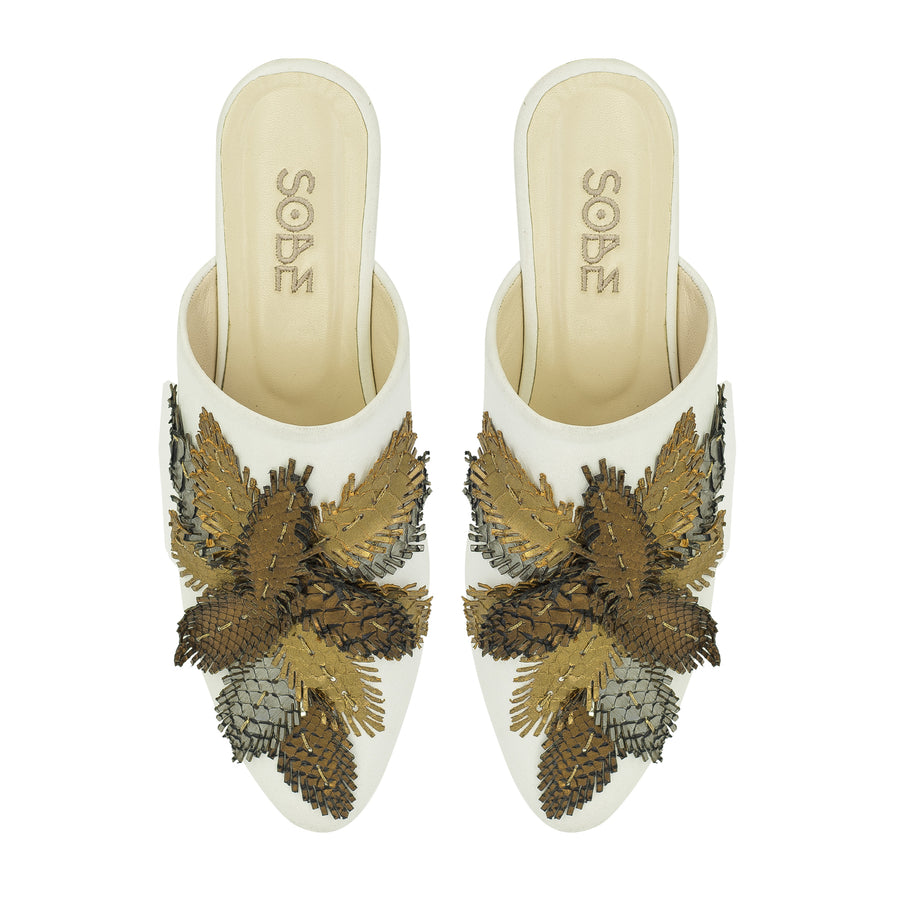 Divan Snakeskin - Leather Slippers