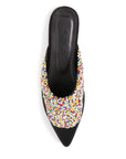 Confetti Satin Slippers