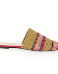 Mexicana Raffia Slippers