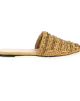 Petit-Marocain Raffia Slippers