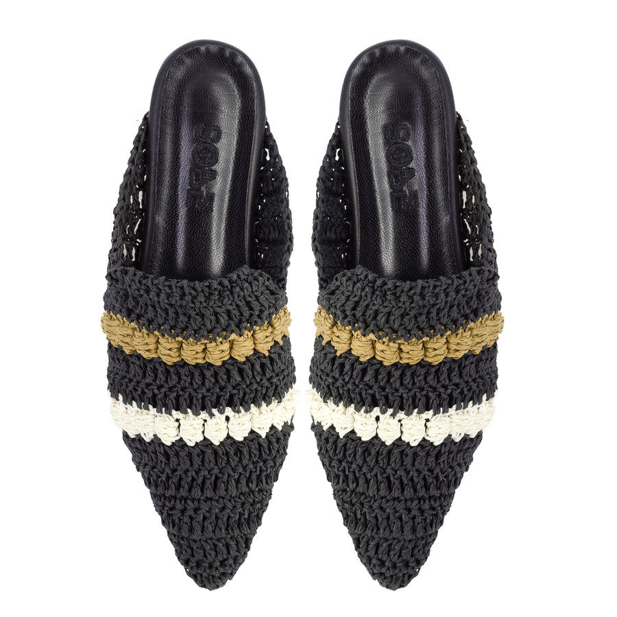 Yucatan Raffia Slippers