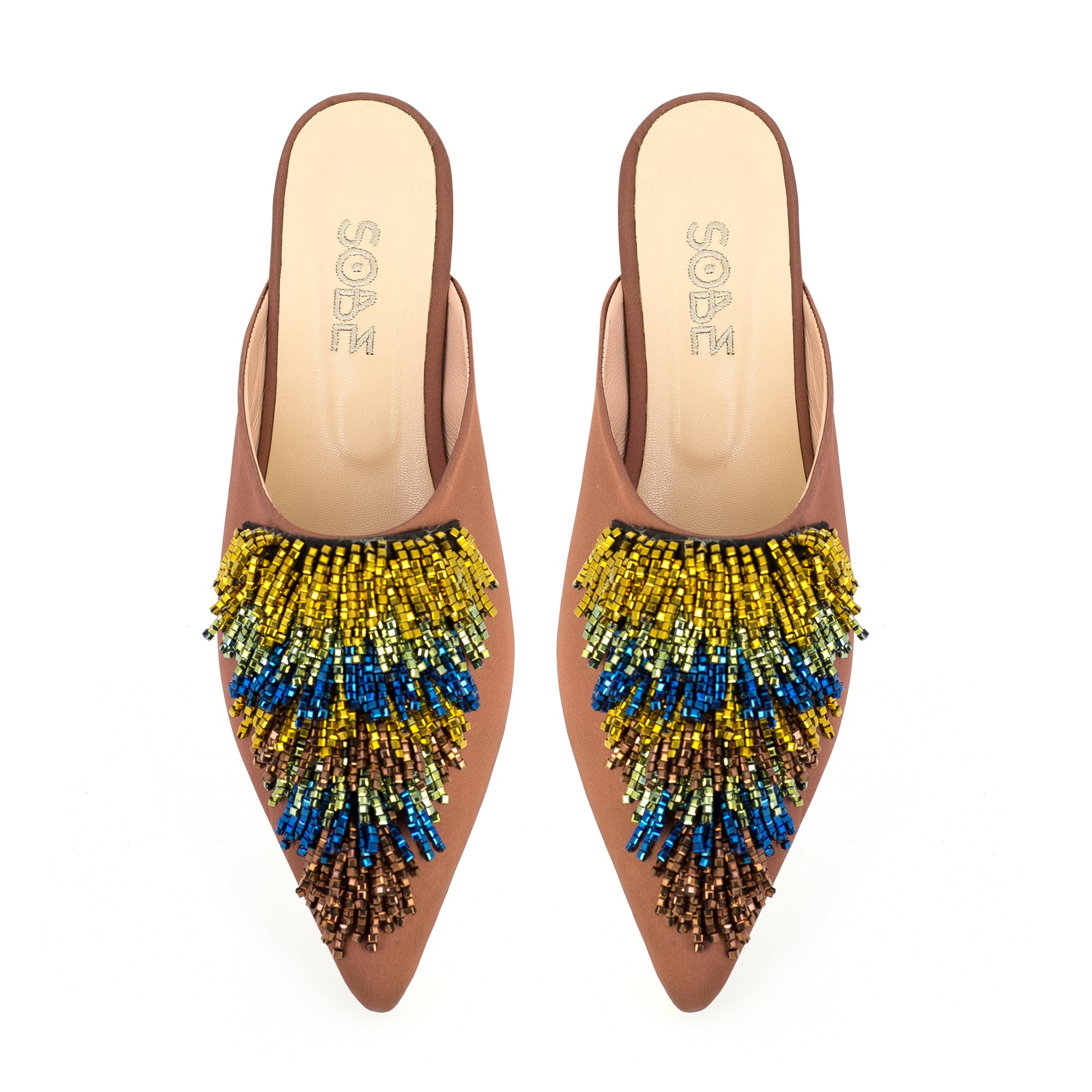 Bali Silk-Satin Slippers