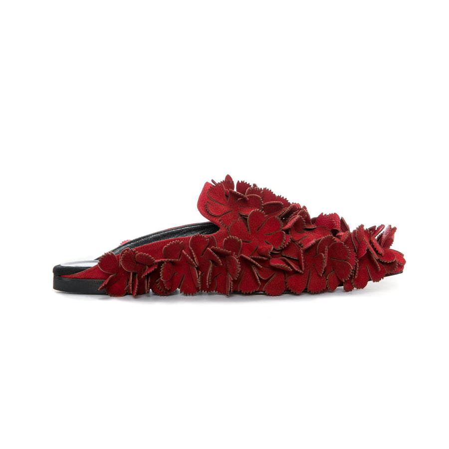 La Rosa Suede Slippers