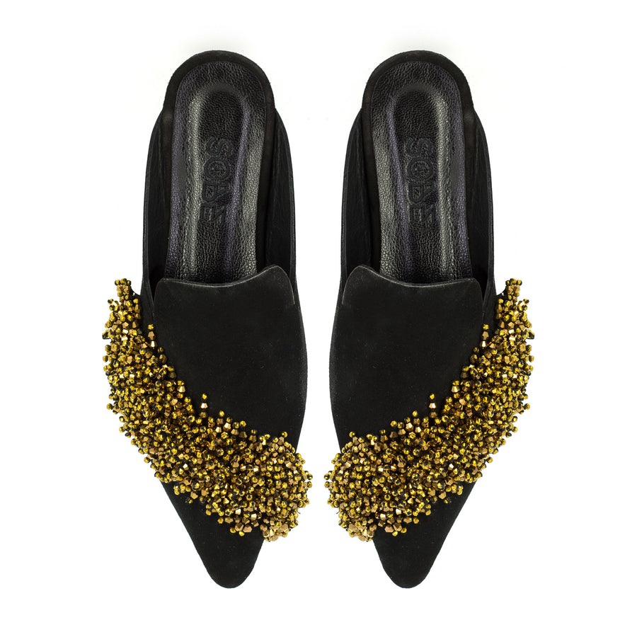 Valerie Suede Slippers