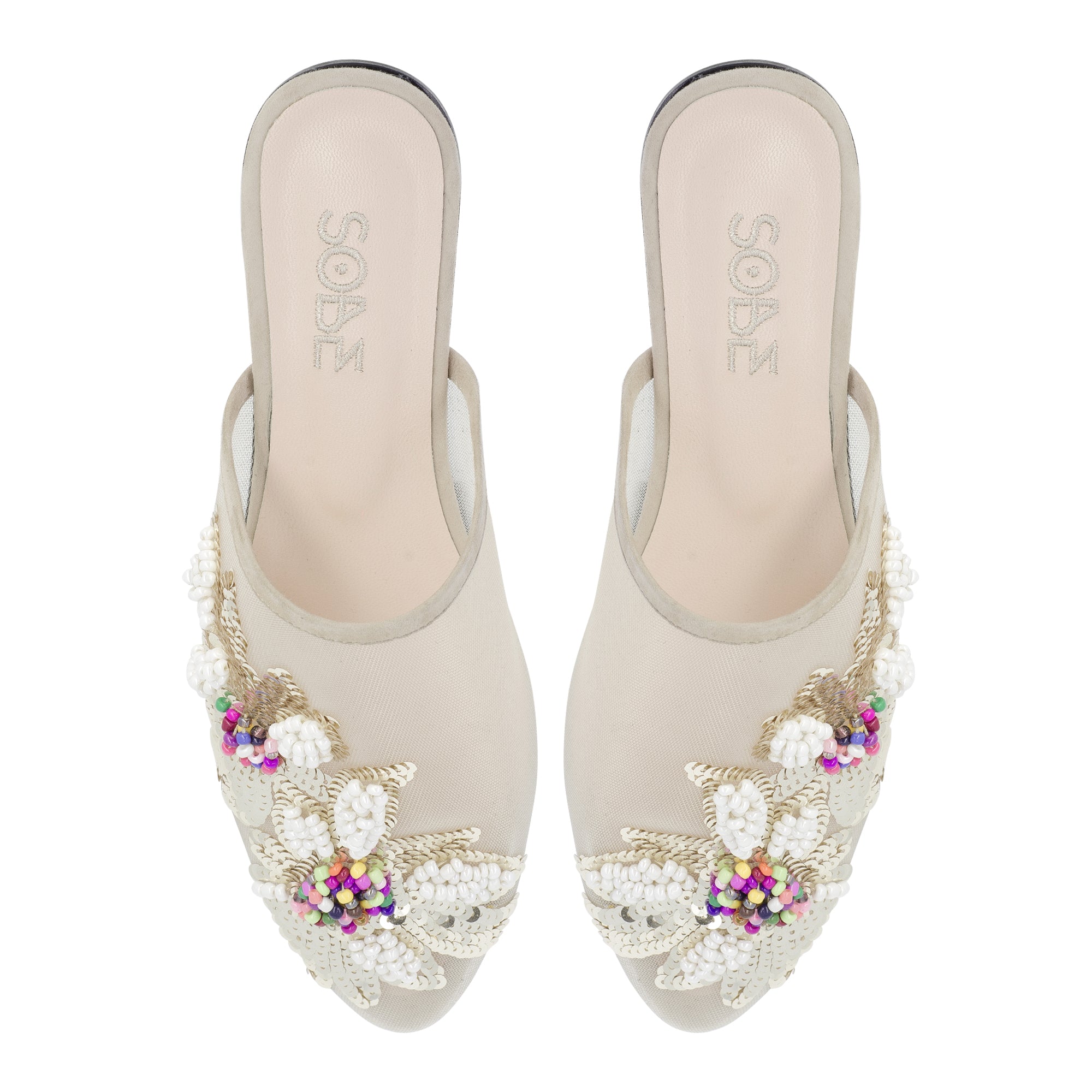 Vanilla Sheer Slippers